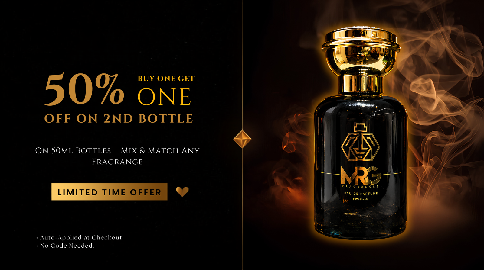 Home mr.g fragrances bogo offer 50percent